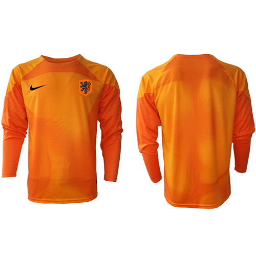 Nederland Keeper Bortedrakt VM 2022 Langermet Nederland Keeper Bortedrakt VM 2022 Langermet